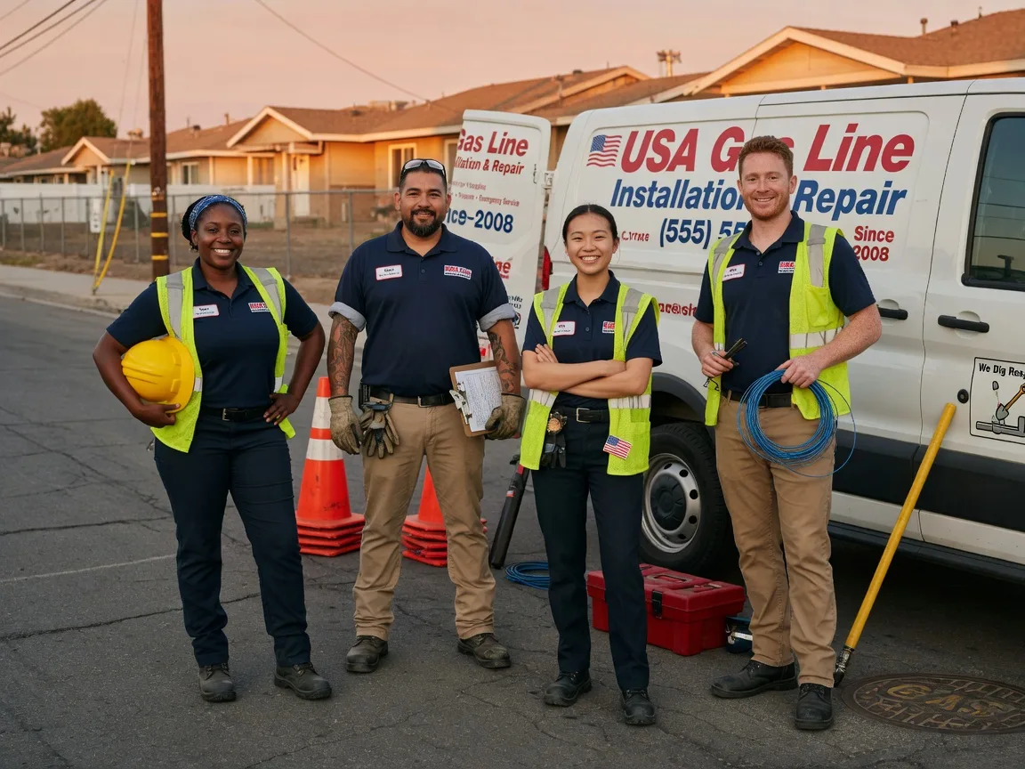 Gas Line Installation company in Coal Hill, AR